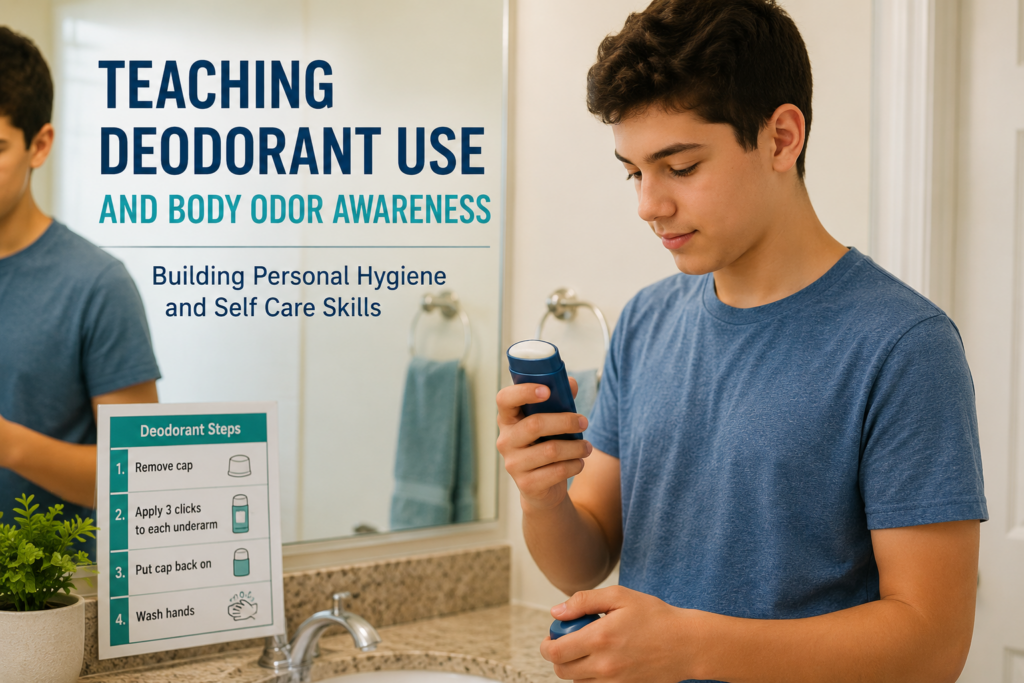 How to Teach Deodorant Use and Body Odor Awareness: Building Personal Hygiene and Self Care Skills