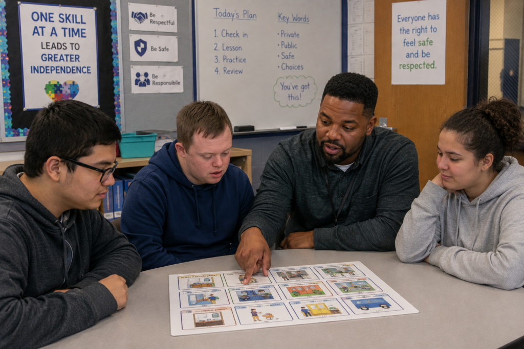 Teach One Social Skill at a Time for Greater Independence